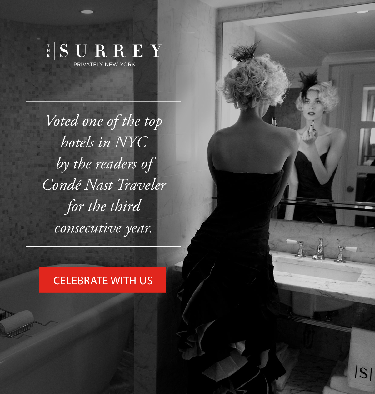 The Surrey is honored to be named as one of the best hotels in NYC for the third consecutive year