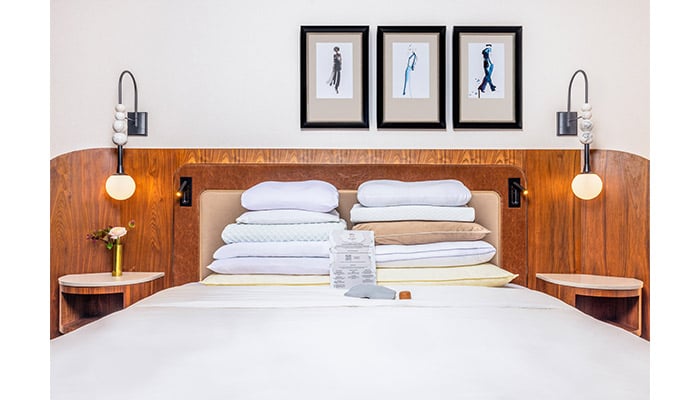 Rest and Renew Pillow Menu