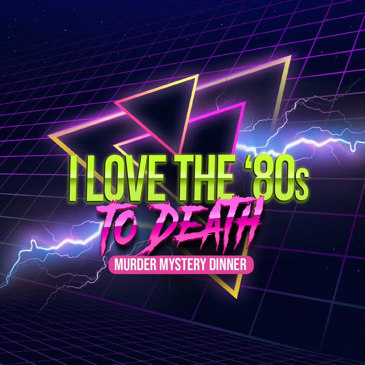 i love the '80s to death murder mystery dinner
