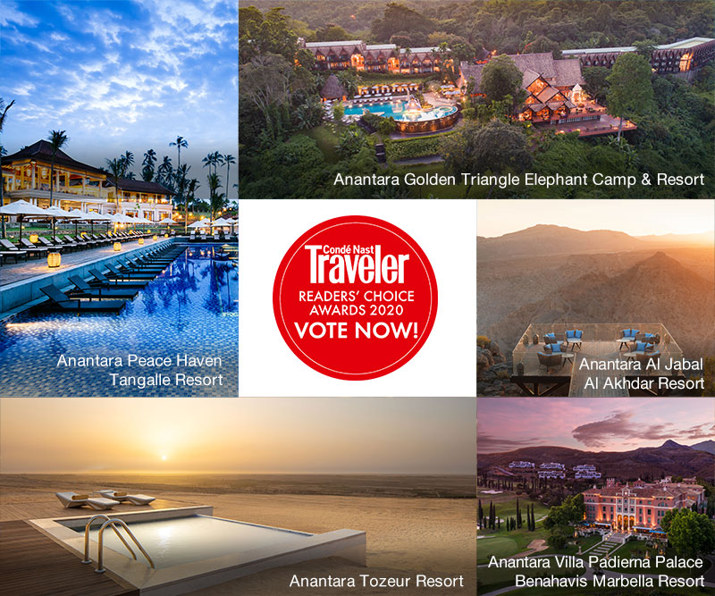 CONDÉ NAST TRAVELER READERS' CHOICE AWARDS 2020